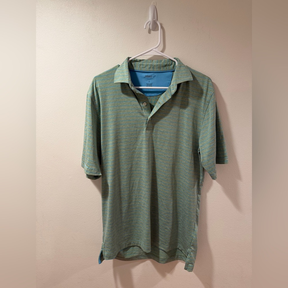 johnnie-O Sage Striped Polo Shirt